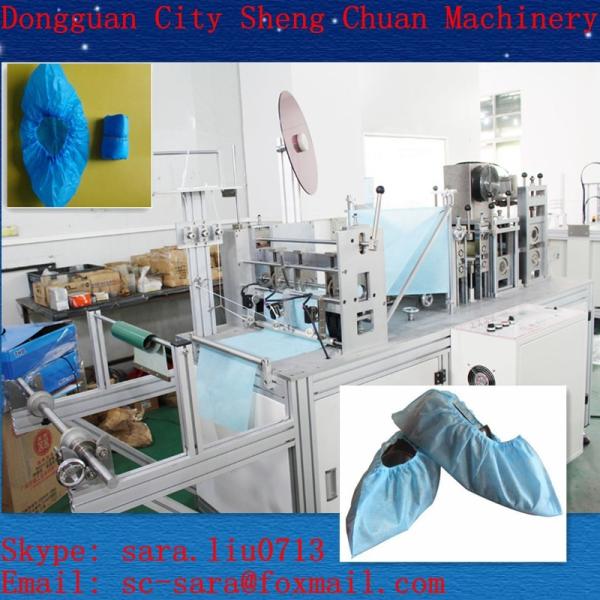 Buy Automatic non-woven shoes cover making machine with high quality at wholesale prices