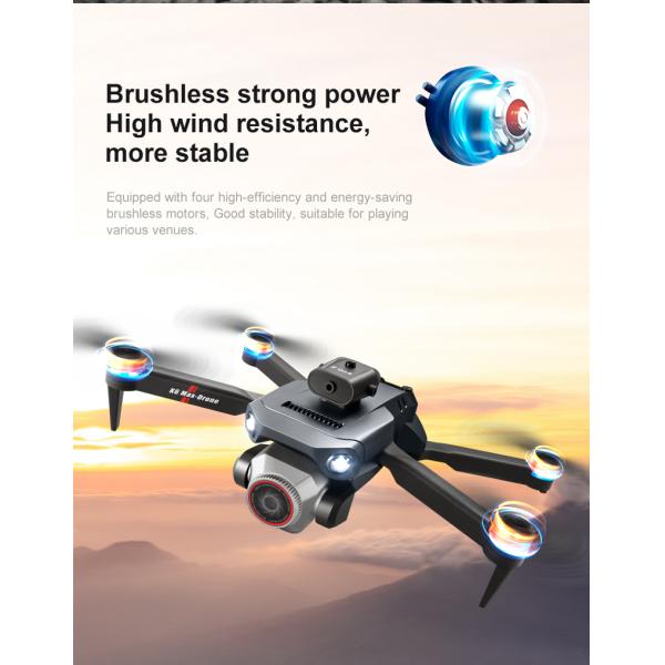 K6 Max Drone Wifi Foldable Remote Control Helicopter Perfect for Thrilling RC Dron Toy Gifts