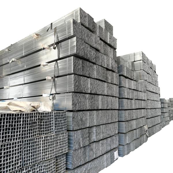 Buy ASTM Galvanized Square Tube Galvanized Rectangular Steel Tubing 20MM-508MM at wholesale prices