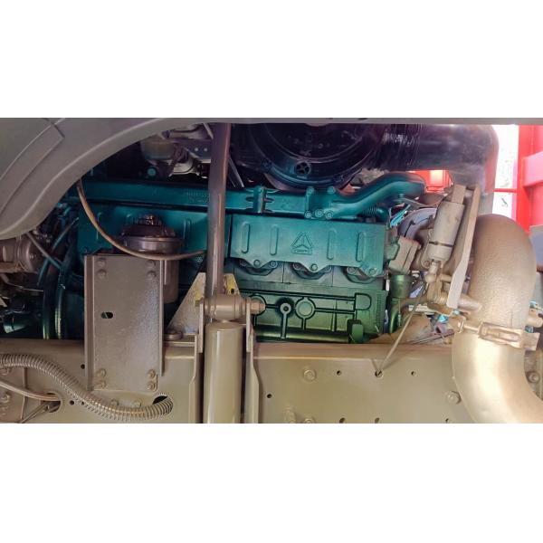 Howo Dump Truck Used One And Half Row Cabin Sinotruk Tipper 20cbm Box 380hp Euro 2 Emission