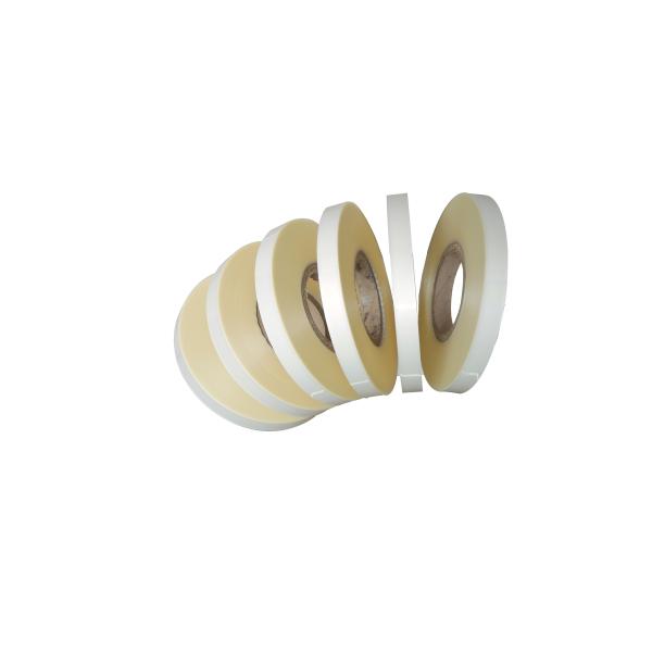 Buy Hot Melt PET Corner Pasting Tape / Clear PVC Angel Sealing Tape at wholesale prices