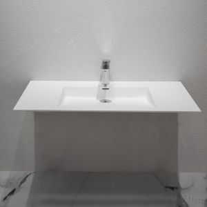 Indoor Wall Hung Wash Basin Corner Wall Mount Sink Home Hotel Use