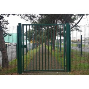 House and Garden Steel Sliding Gate with Tubular Pipe Frame