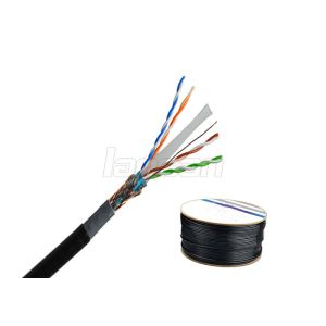 HDPE Outdoor Cat6 SFTP Cable Polyethylene Twisted Pair ANATEL