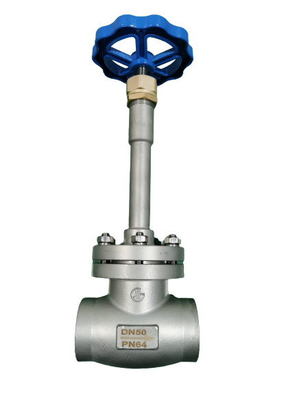 Buy Stainless Steel PN64 DN50 Cryogenic Globe Valve at wholesale prices