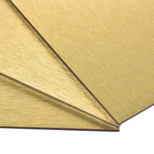 Quality Impact-resistant Aluminum-Finished Composite Panel 2440mm Length for sale