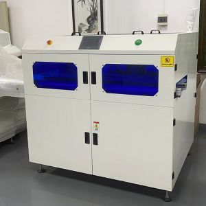 Automatic SMT PCB Vacuum Suction Loader and Unloader with SMEMA Signal and 1