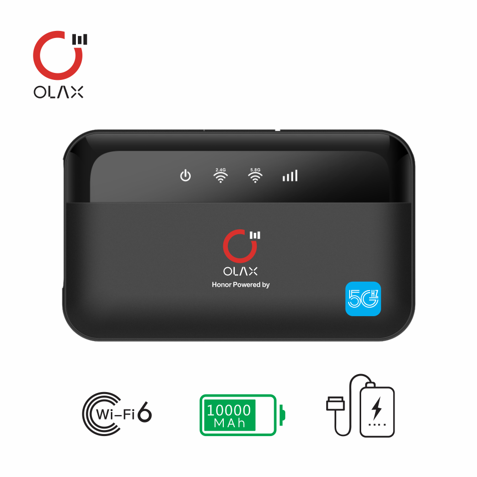 OLAX M100 10000mAh Multifunctional Wireless Power Bank & Mobile Router LED