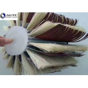 Sisal + Sandpaper Roller Brush for Furniture and Wooden Grinding and Polishing