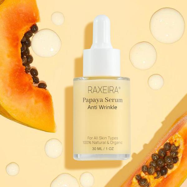 Buy Papaya Organic Face Serum With Anti Wrinkle Acid Moisturizes at wholesale prices