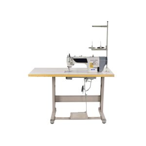 Buy cheap Computerized LCD Display 2500RPM Single Needle Flat Bed Sewing Machine from wholesalers