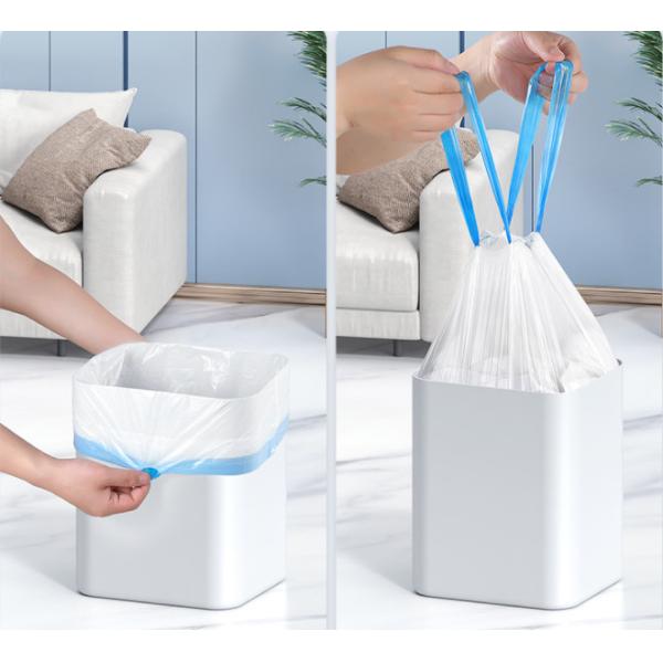 Buy Floral Scented Kitchen Trash Bag with Drawstring Closure and Leakproof Design at wholesale prices