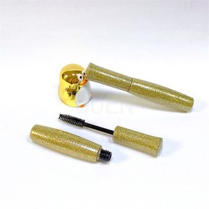 Silicone Gold Mascara Tube UV Coating Mascara Wand Tubes 10ml