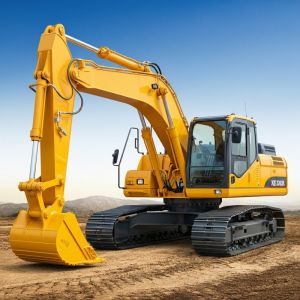 XE370DK Durable 37 Ton Crawler Excavator With Cummins Engine