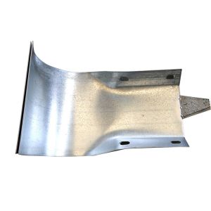 Rounded Terminal End for Galvanized Highway Guardrail Barrier on Roads and