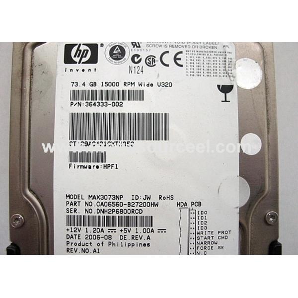 Fujitsu Enterprise 73.5 GB Internal HDD - 3.5" - MAX3073NP - Ultra320 SCSI - 15