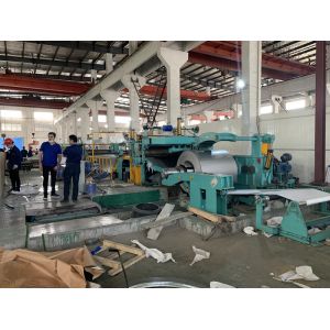 High Speed Uncoiling 1600mm Steel Coil Slitting Machine