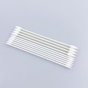 Cleanroom Industrial Double Pointed Cotton Swabs Dust Free