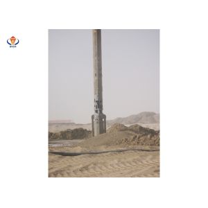 Soft Foundation Treatment Vibroflotation Device 150 KW Compacting Soil To