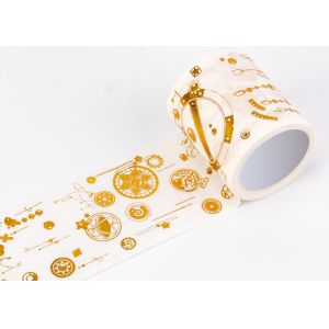 10m Gold Foil Washi Tape
