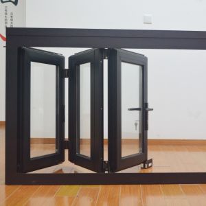 Silicone Sealant Aluminum Bifold Windows Sleek Aluminum Soundproof Bedroom