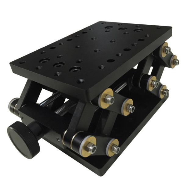 Buy 55mm Travel Aluminum Alloy Scissor Jack Table Black Anodized at wholesale prices