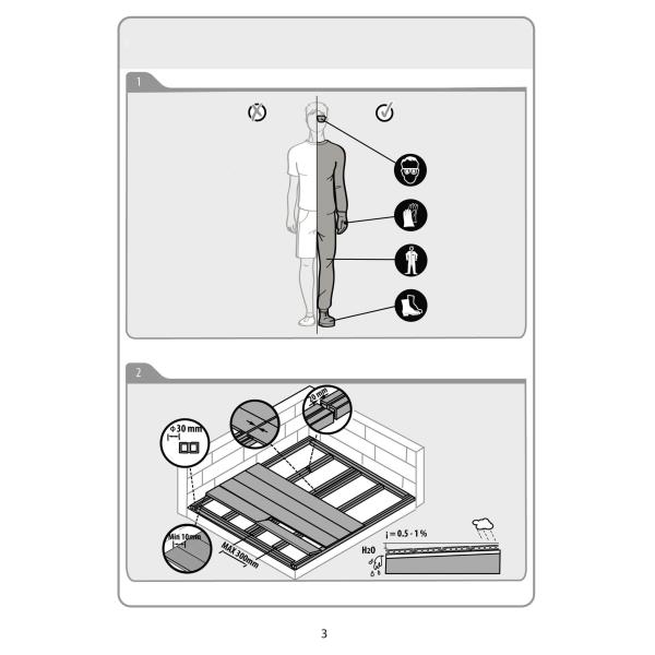Capped Composite Decking Keel Outdoor Waterproof Wpc Joist