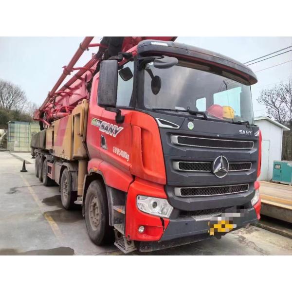 2022year sany Used 66m Sany chassis country-six big concrete pump truck and boutique car condition
