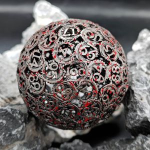 Quality Panlong Hollow 100D Metal Dice Set Dungeon And Dragon DND#RPG#COC for sale