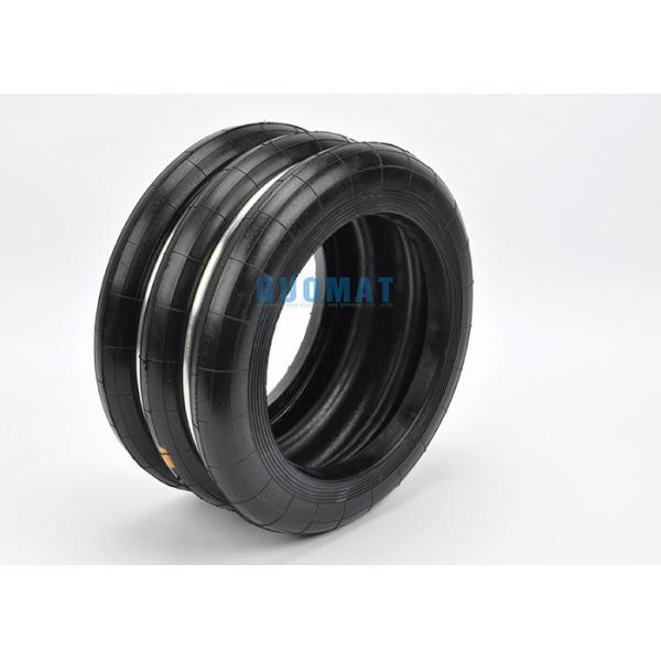 152mm Height Rubber Triple Convolution Industrial Air Spring S-300-3 For Machine