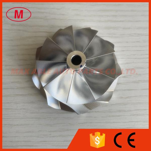 GT35 forward 54.28/67.40mm 9+0 Blades point milling turbo aluminum 2618/Milling/billet compressor wheel