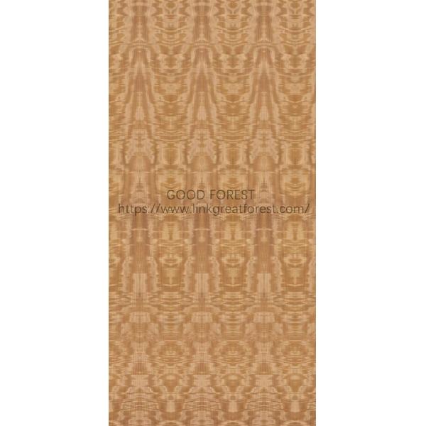 Natural Figured Anigre Block Figure Fancy Plywood Good Quality For Door And Windows Panel E1/E2 Grade China Factory