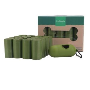 21000 Rolls PLA PBAT 15mic Biodegradable Dog Poop Bags