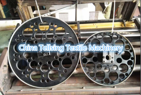 used 1/600 needle loom machine for weaving elastic or inelastic webbing or