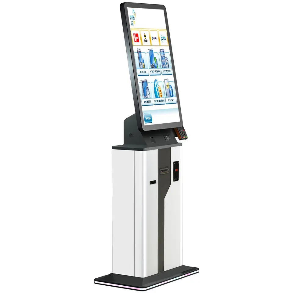 Self Service Ticket Printing Payment Kiosk with Camera and Scanner