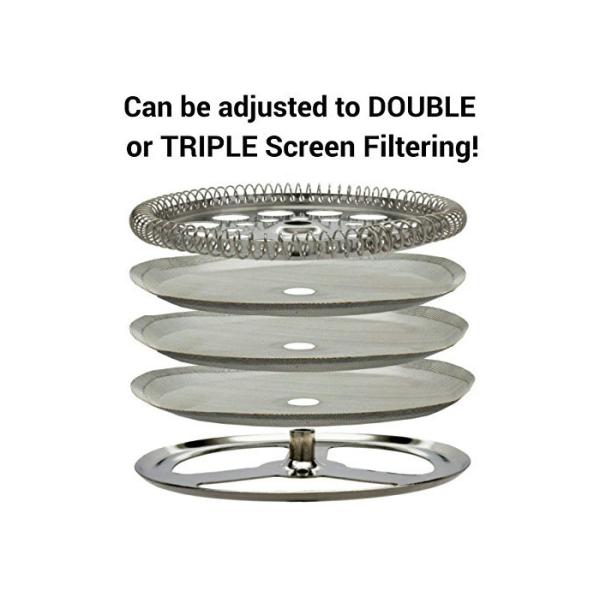 18/10 Stainless Steel French Press Target Pots French Press 34 Oz