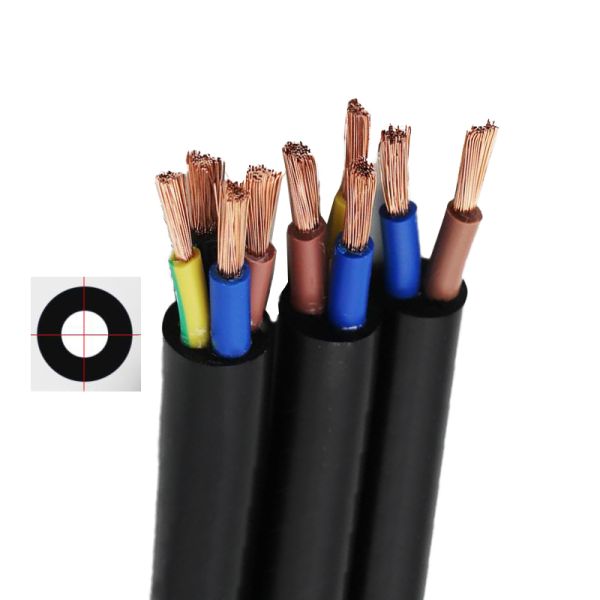 3Cores 4Cores PVC Sheathed Cable 300V/500V High Flexible Household Electric Wire