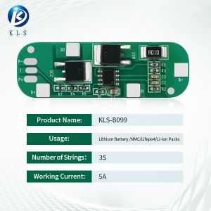 3S 5A 12V BMS Battery Management System For Power & Electric Tool Battery