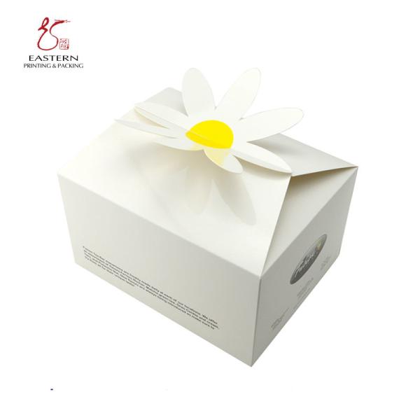 Customized Logo Cupcake Packaging Boxes for Cake Box Printing