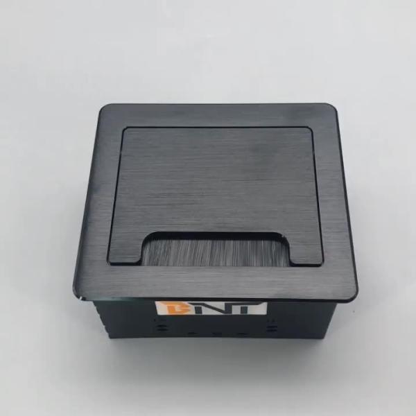 Flush mount office desk mount usb charger universal power socket