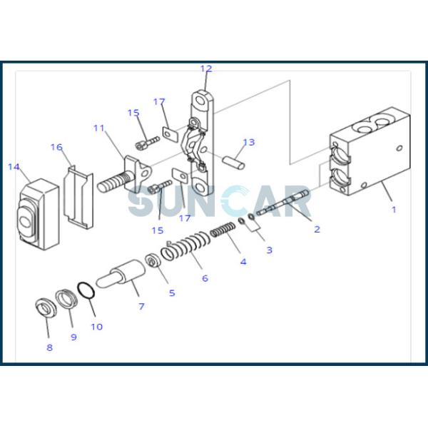 702-16-51270 7021651270 Cylinder Service Kit For KOMATSU PC350-8 PC300-8