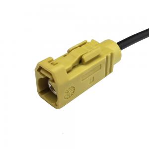 China Small Stable FAKRA Coax Connector , Code K FAKRA Coaxial Cable Connector on sale