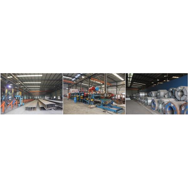 Storage Industrial Steel Warehouse Prefabricated Building For Workshop