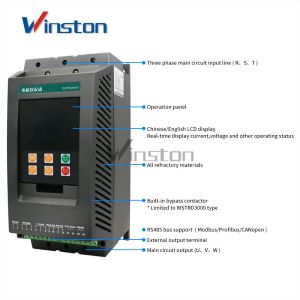 380Vac 22kw 15kw 37kw 45kw 55kw 3 phase ac power Motor Soft Starter For 3 Phase
