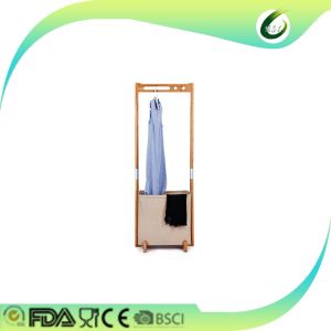 Bathroom folding clothes drying rack