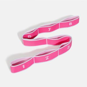 Customized Pull Strap Belt Polyester Latex Elastic Latin Dance Stretching Band