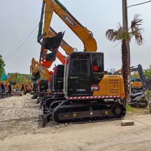 Sany SY75C Pro Excellent Working Performance Used Excavator at 7TON Operating
