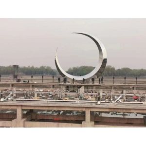 Outdoor Abstract 316L Stainless Steel Art Sculptures