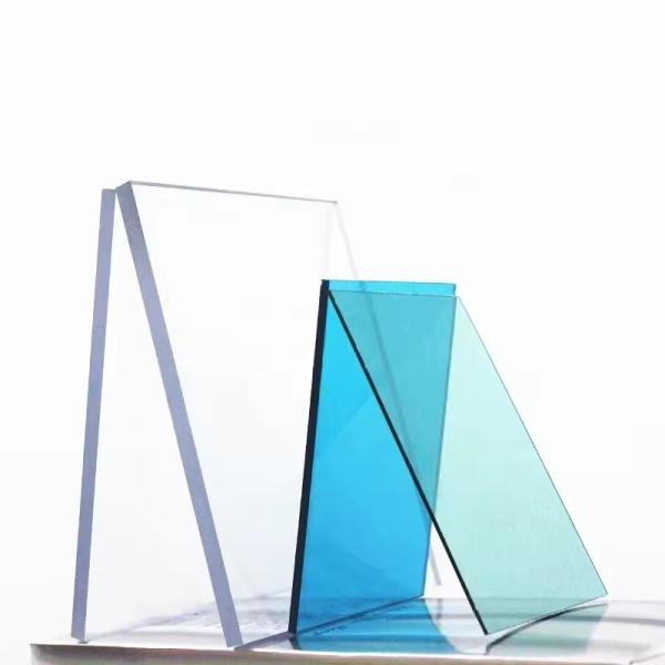 Buy 10 Years Warranty clear PC Plastic Roof Sheet Polycarbonate Sheet at wholesale prices