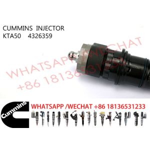 4326359 Common Rail KTA50 Diesel Engine Fuel Injector 3609962